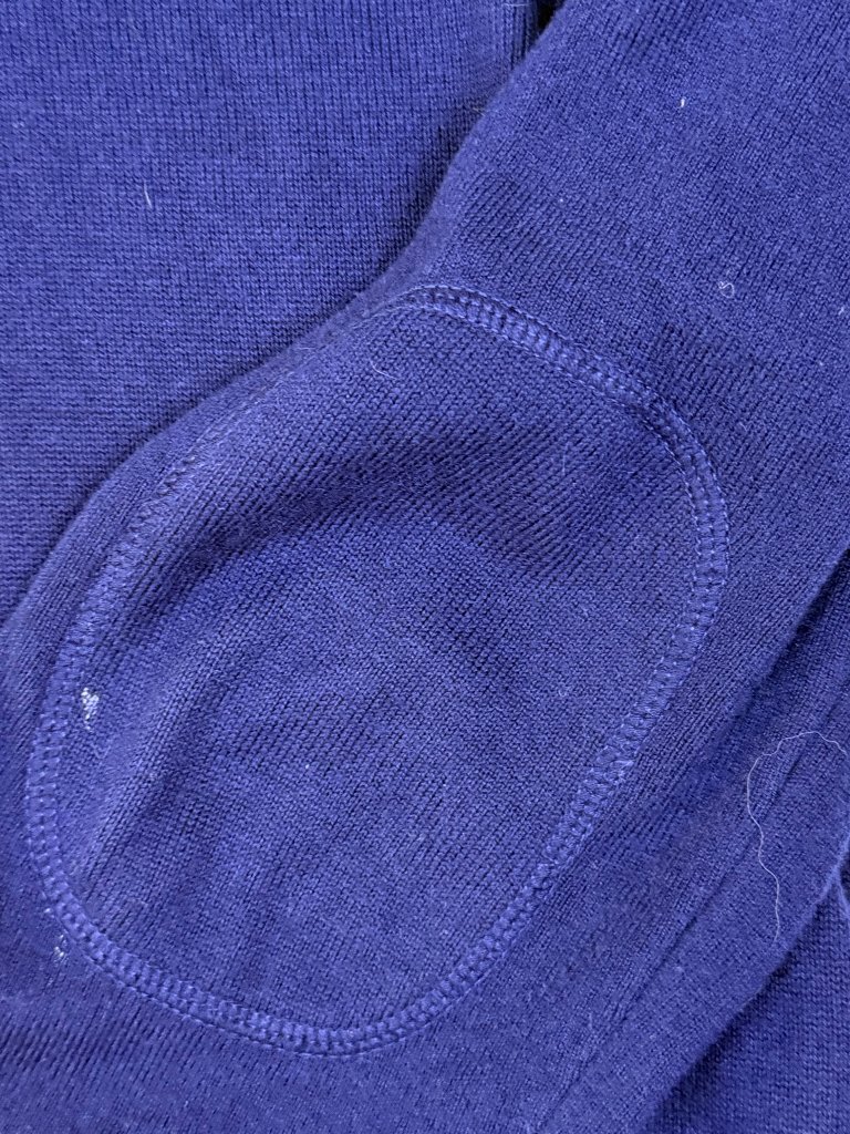 Quaker Marine Supply Co. Vintage Archival Crewneck Sweater Navy Blue Size L — image 2 of 8